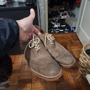 Ben Sherman Tan Brogue Oxfords Shk